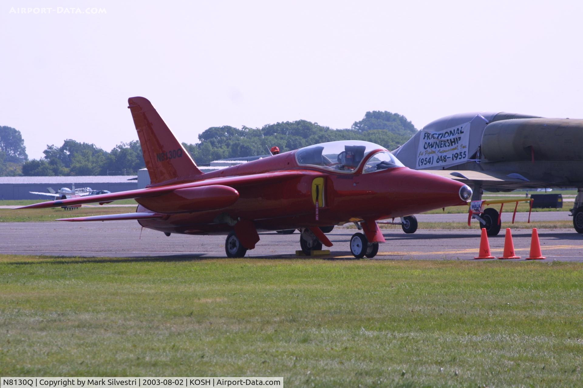 N8130Q, 1963 Hawker Siddeley Gnat T.1 C/N FL543, Oshkosh 2003