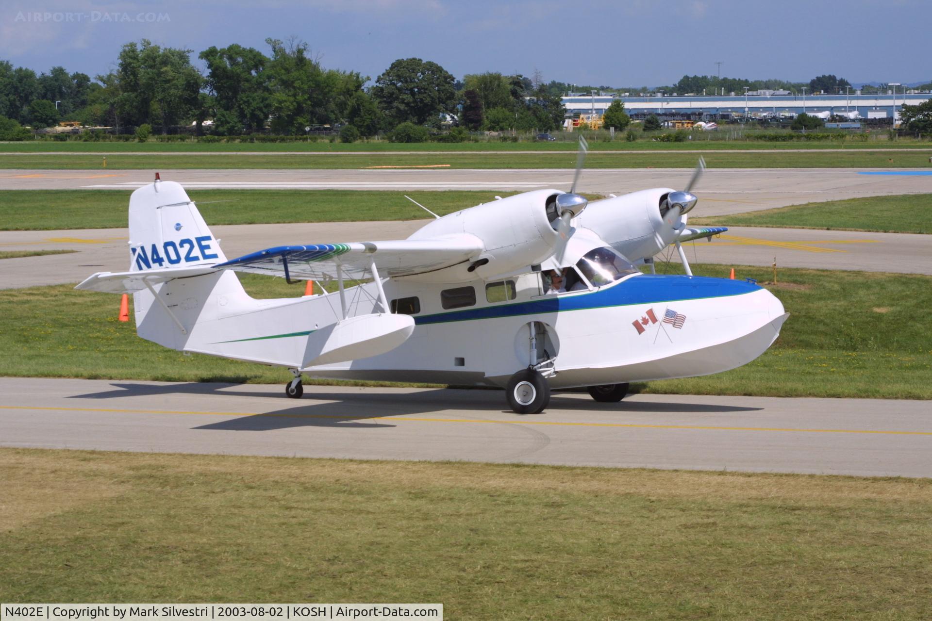 N402E, 1946 Grumman G-44A Widgeon C/N 1444, Oshkosh 2003