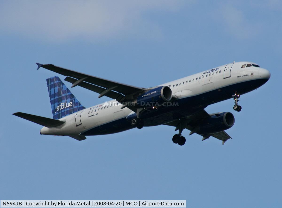 N594JB, 2004 Airbus A320-232 C/N 2284, Jet Blue A320