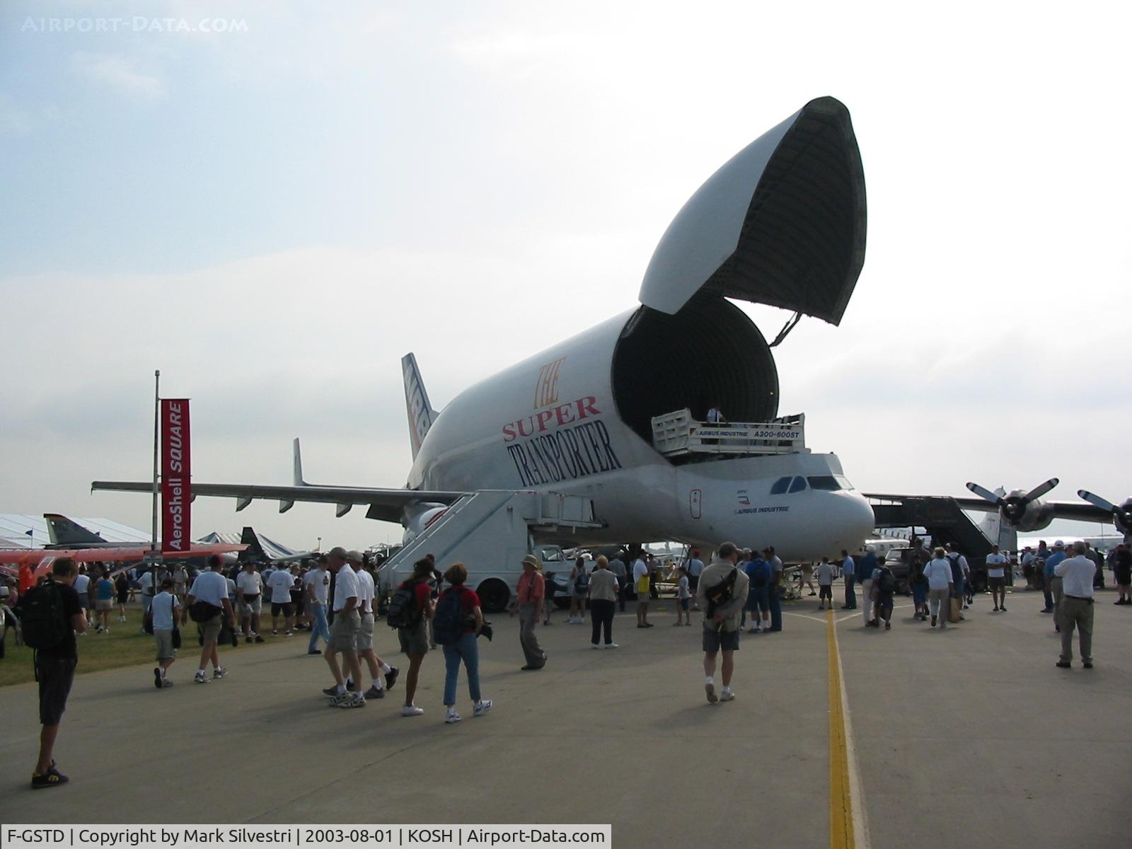 F-GSTD, 1998 Airbus A300B4-608ST Beluga C/N 776, Oshkosh 2003