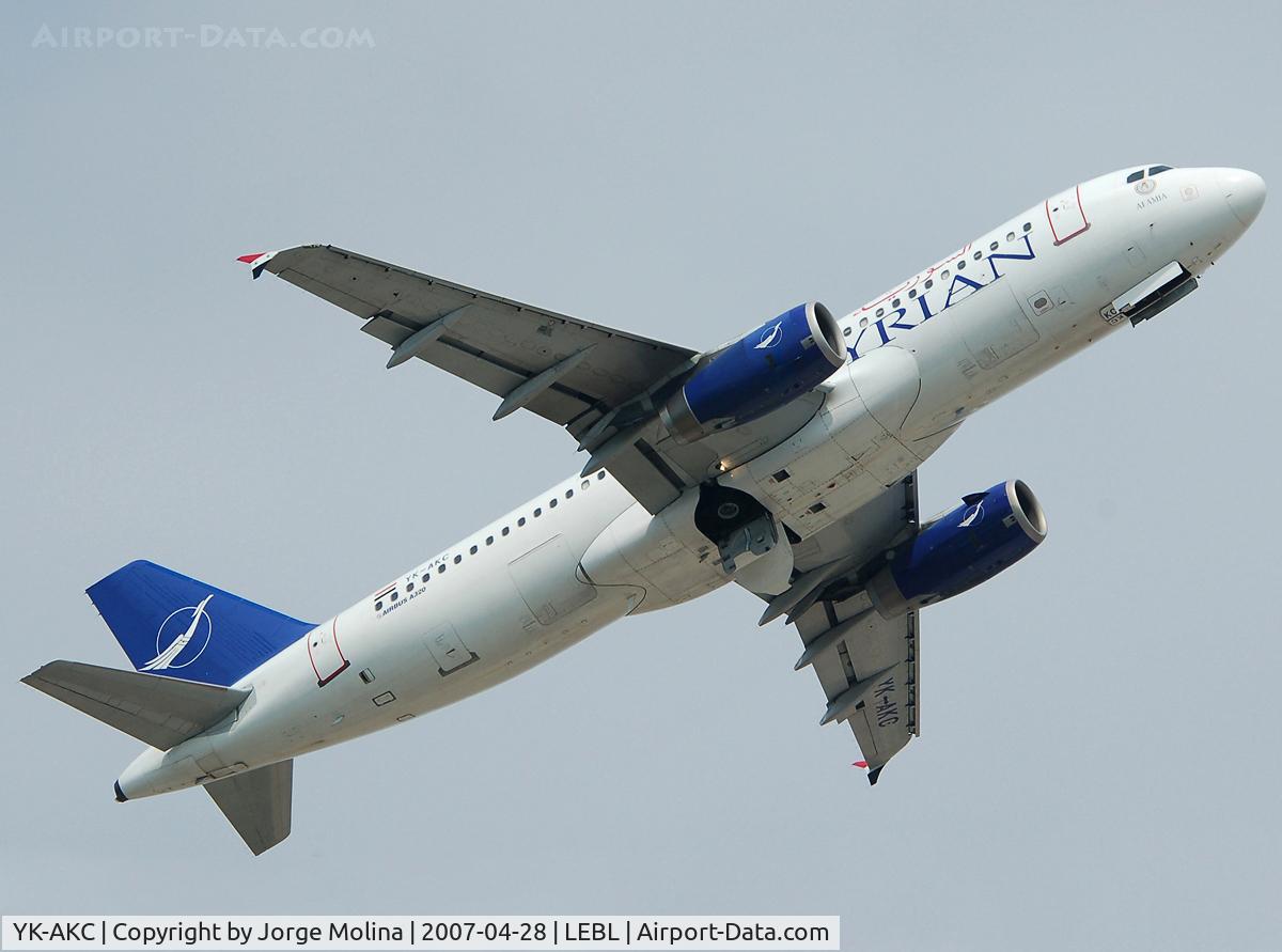 YK-AKC, 1999 Airbus A320-232 C/N 1032, 