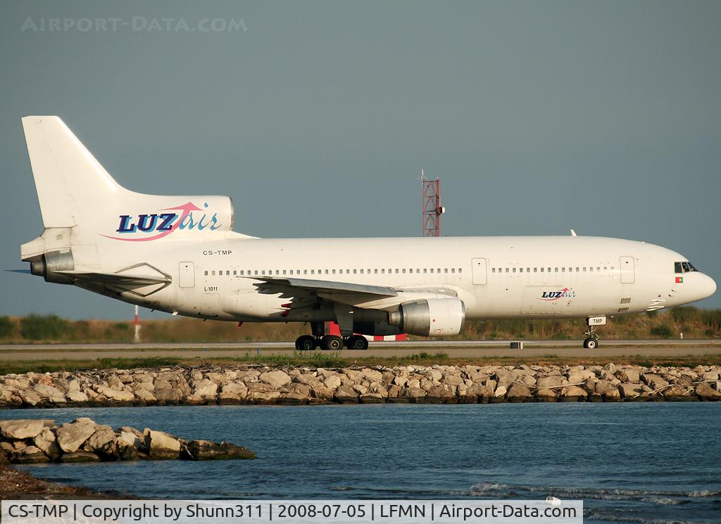 CS-TMP, 1983 Lockheed L-1011-385-3 TriStar 500 C/N 193H-1248, Rolling holding point rwy 05L for departure...