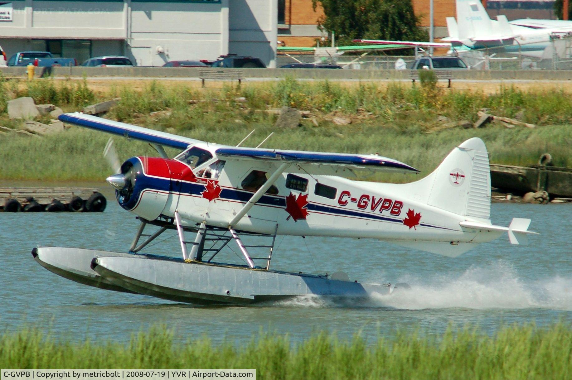 C-GVPB, 1964 De Havilland Canada DHC-2 Beaver C/N 1551, on the Fraser River