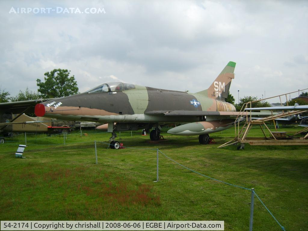 54-2174, North American F-100D  Super Sabre C/N 223-54, North American F-100D Super Sabre (cn 223-54)