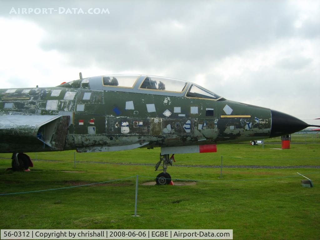 56-0312, 1956 McDonnell F-101B Voodoo C/N 408, McDonnell F-101F Voodoo (cn 408)