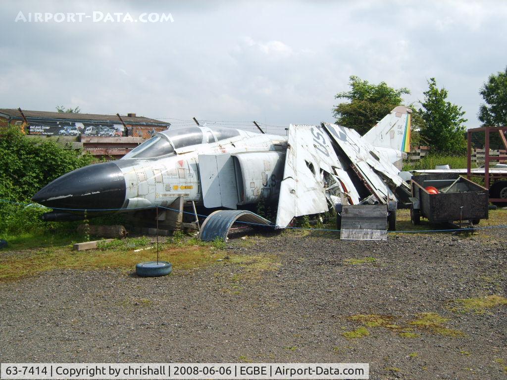 63-7414, 1963 McDonnell F-4C Phantom II C/N 329, USAF McDonnell F-4C Phantom II (cn 329) This has been stored here for many years