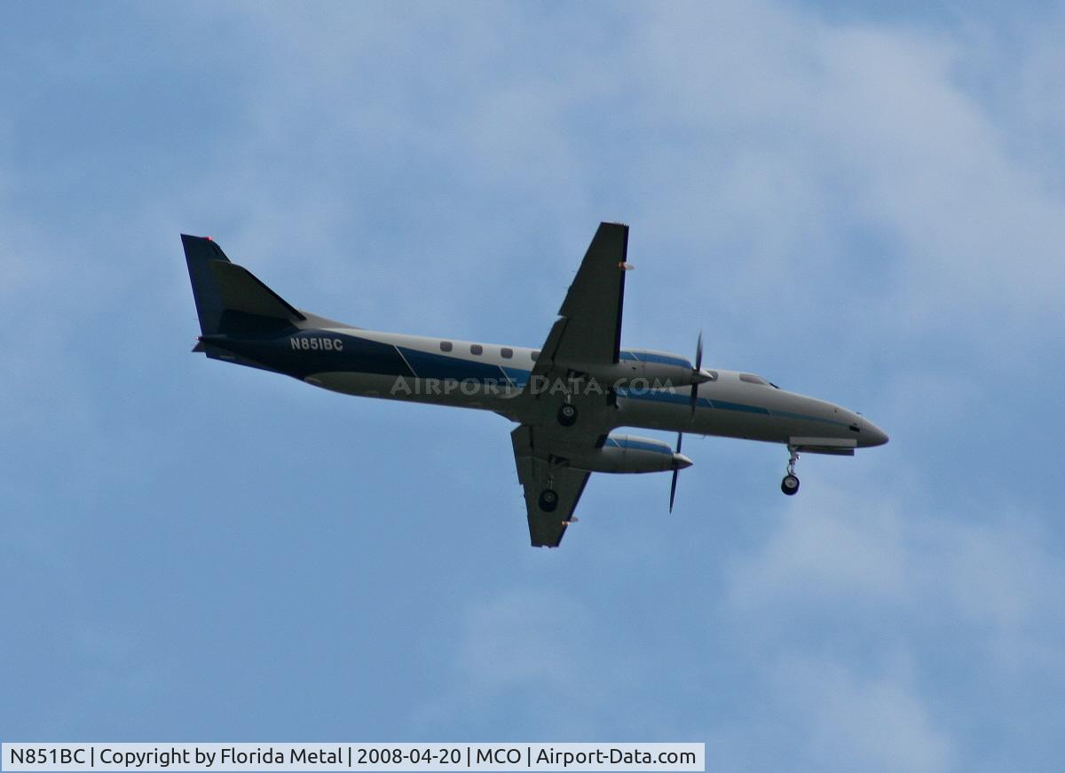 N851BC, 1982 Fairchild SA-227AT Merlin IVC C/N AT-495B, IBC Airways arriving from Key West