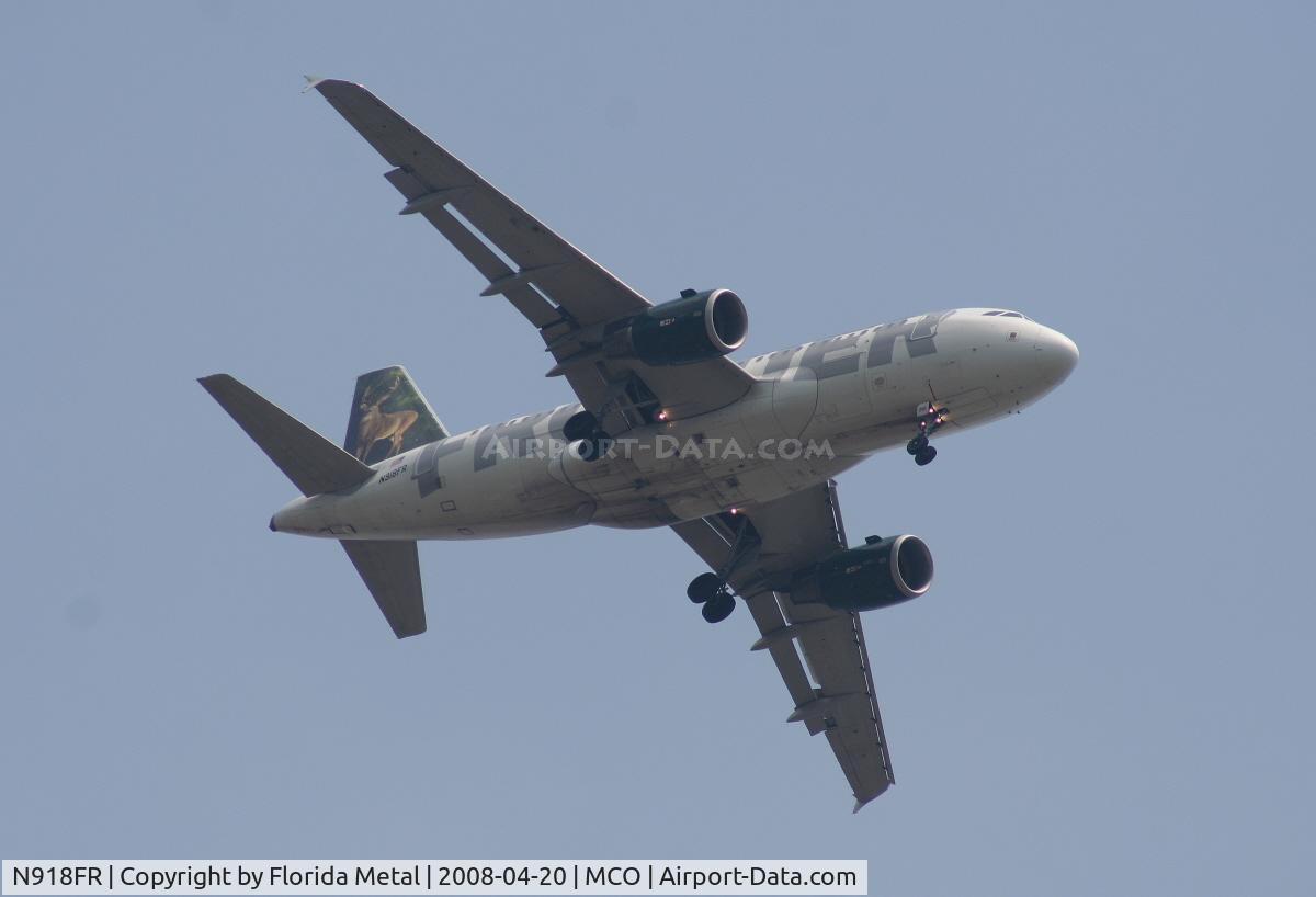 N918FR, 2003 Airbus A319-111 C/N 1943, Frontier's 