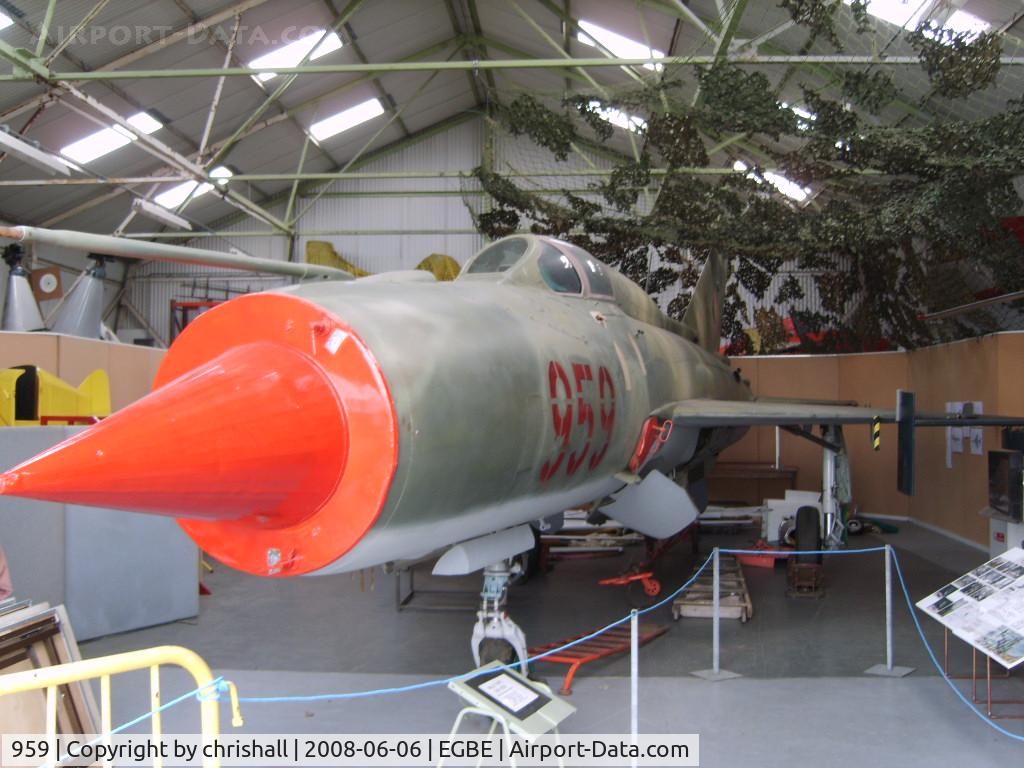 959, 1968 Mikoyan-Gurevich MiG-21SPS C/N 94A6503, East German Air Force Mikoyan-Gurevich MiG-21SPS