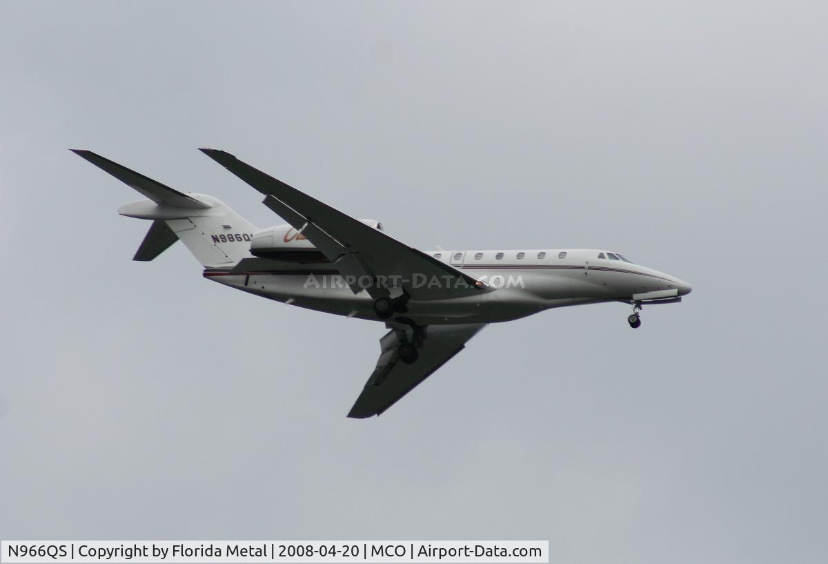 N966QS, 2001 Cessna 750 Citation X Citation X C/N 750-0166, Net Jets Citation X