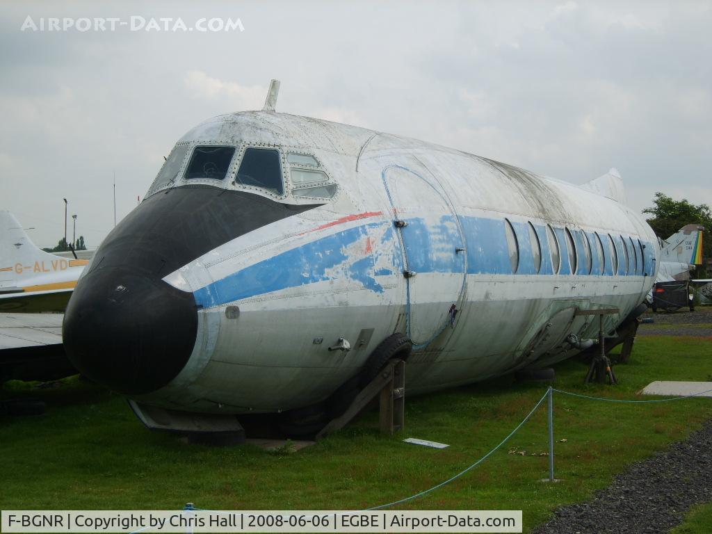 F-BGNR, 1954 Vickers Viscount 708 C/N 35, awaiting restoration at the Midland Air Museum