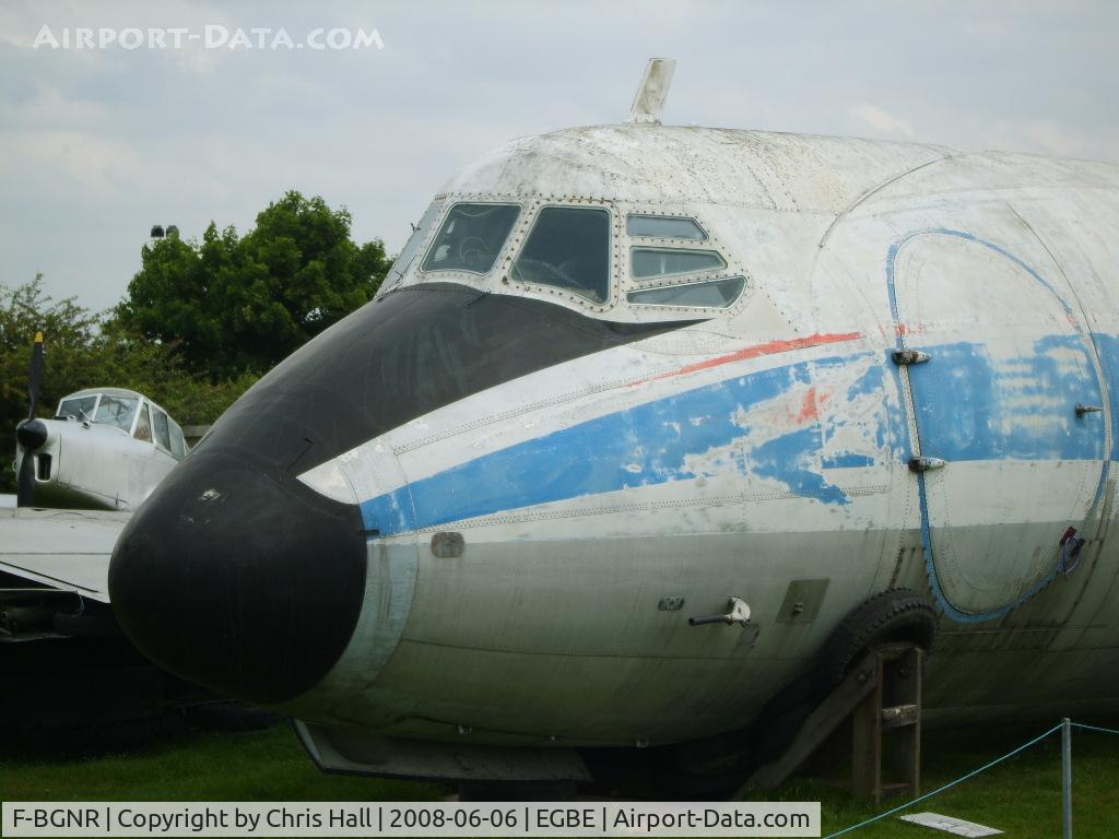 F-BGNR, 1954 Vickers Viscount 708 C/N 35, awaiting restoration at the Midland Air Museum