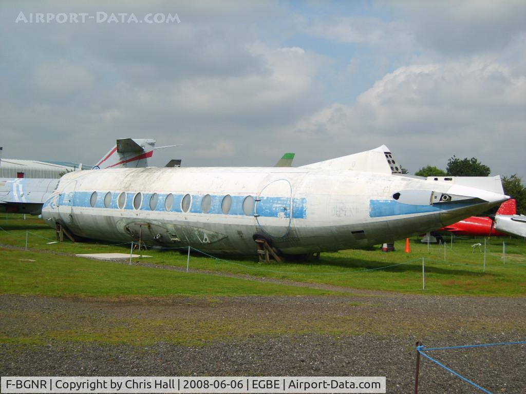 F-BGNR, 1954 Vickers Viscount 708 C/N 35, awaiting restoration at the Midland Air Museum