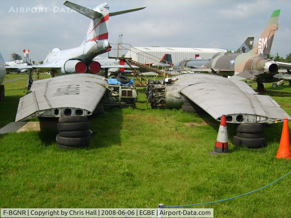 F-BGNR, 1954 Vickers Viscount 708 C/N 35, awaiting restoration at the Midland Air Museum
