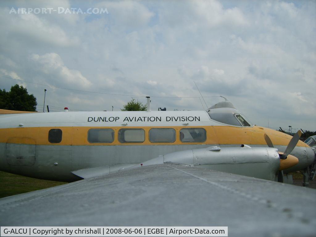 G-ALCU, De Havilland DH-104 Dove 2 C/N 04022, Dunlop Aviation Division
