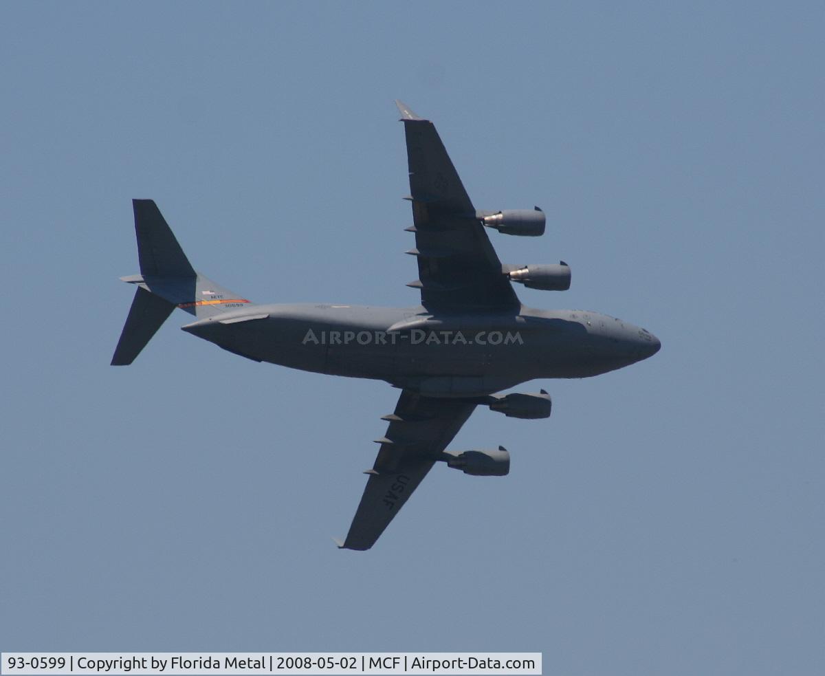 93-0599, 1993 McDonnell Douglas C-17A Globemaster III C/N P-15, C-17