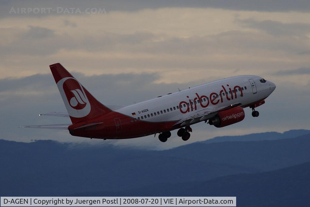 D-AGEN, 1998 Boeing 737-75B C/N 28100, Boeing 737-75B
