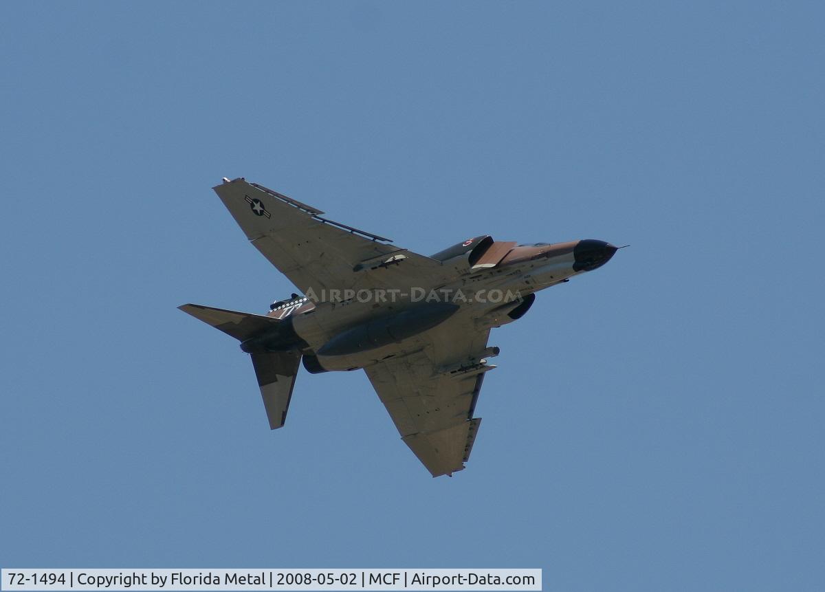 72-1494, McDonnell Douglas QF-4E Phantom II C/N 4498, F-4 Phantom
