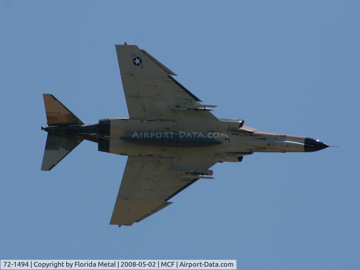 72-1494, McDonnell Douglas QF-4E Phantom II C/N 4498, F-4 Phantom
