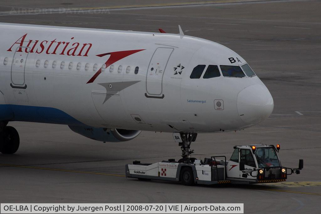 OE-LBA, 1995 Airbus A321-111 C/N 552, Airbus Industries A321-111