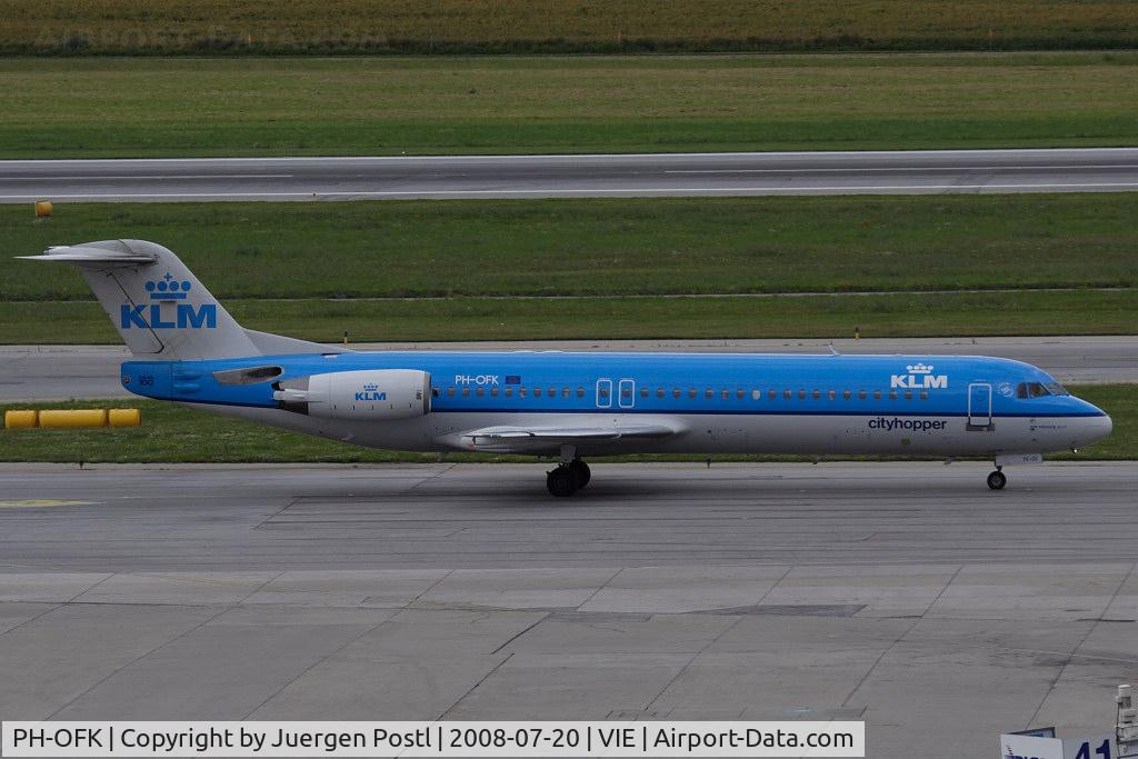 PH-OFK, 1988 Fokker 100 (F-28-0100) C/N 11249, Fokker F28 Mark 0100