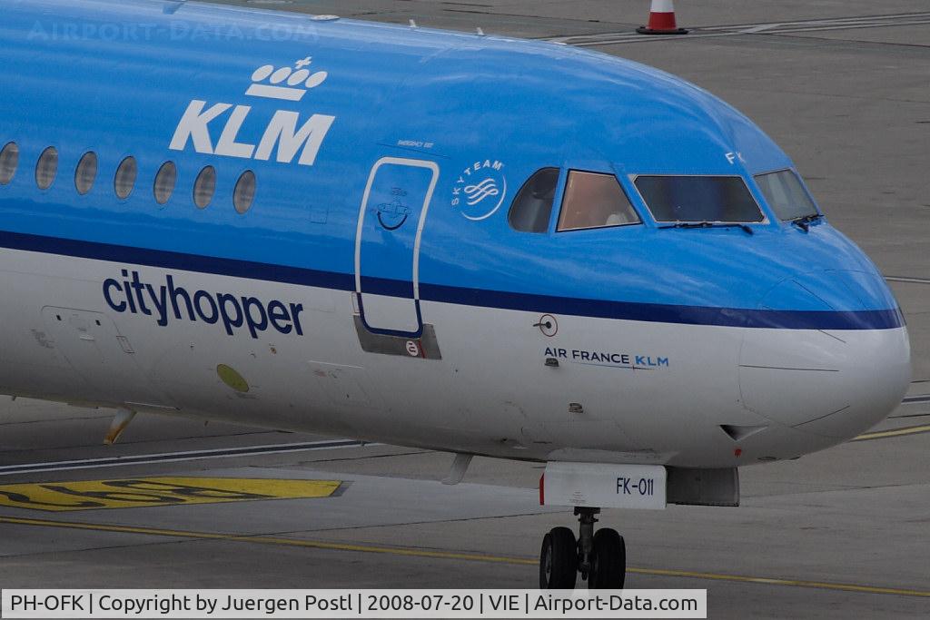 PH-OFK, 1988 Fokker 100 (F-28-0100) C/N 11249, Fokker F28 Mark 0100
