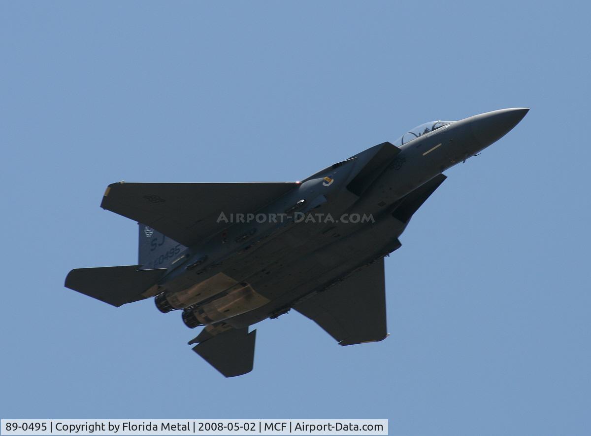 89-0495, 1989 McDonnell Douglas F-15E Strike Eagle C/N 1142/E117, F-15E Eagle