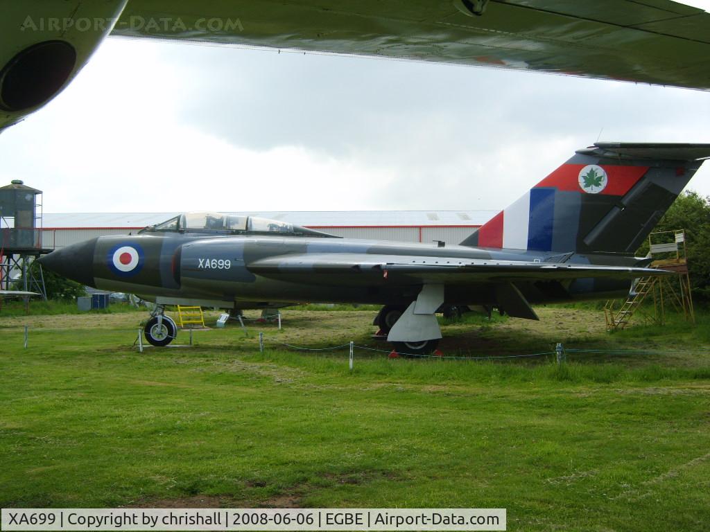 XA699, 1957 Gloster Javelin FAW.5 C/N Not found XA699, RAF Gloster Javelin FAW5