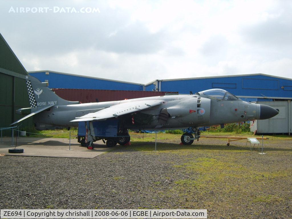 ZE694, 1988 British Aerospace Sea Harrier F/A.2 C/N B53/P28, Royal Navy British Aerospace Sea Harrier FA2 (cn B53/P28)