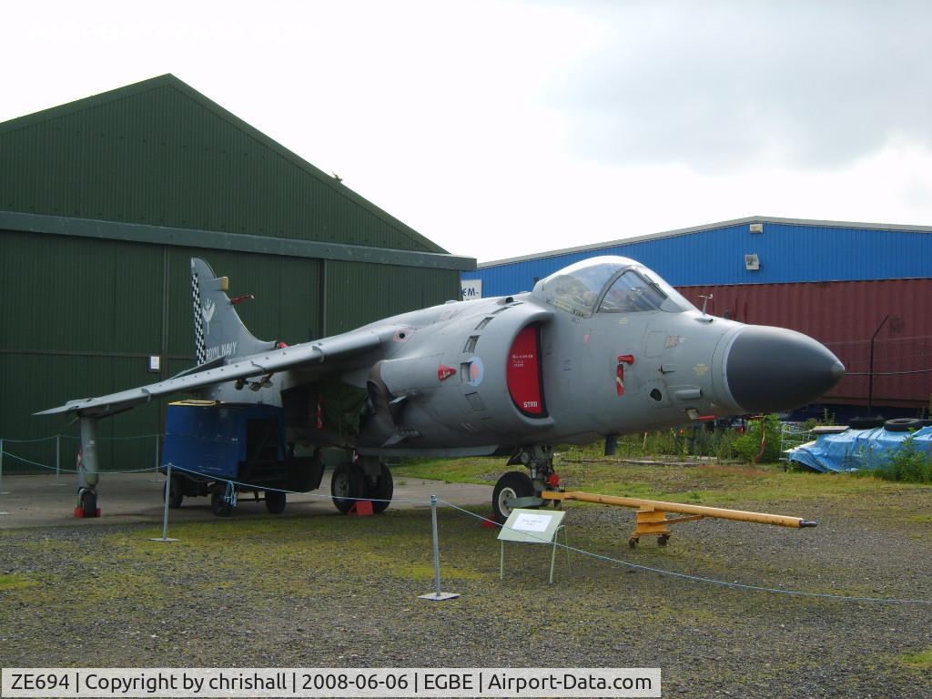 ZE694, 1988 British Aerospace Sea Harrier F/A.2 C/N B53/P28, Royal Navy British Aerospace Sea Harrier FA2 (cn B53/P28)