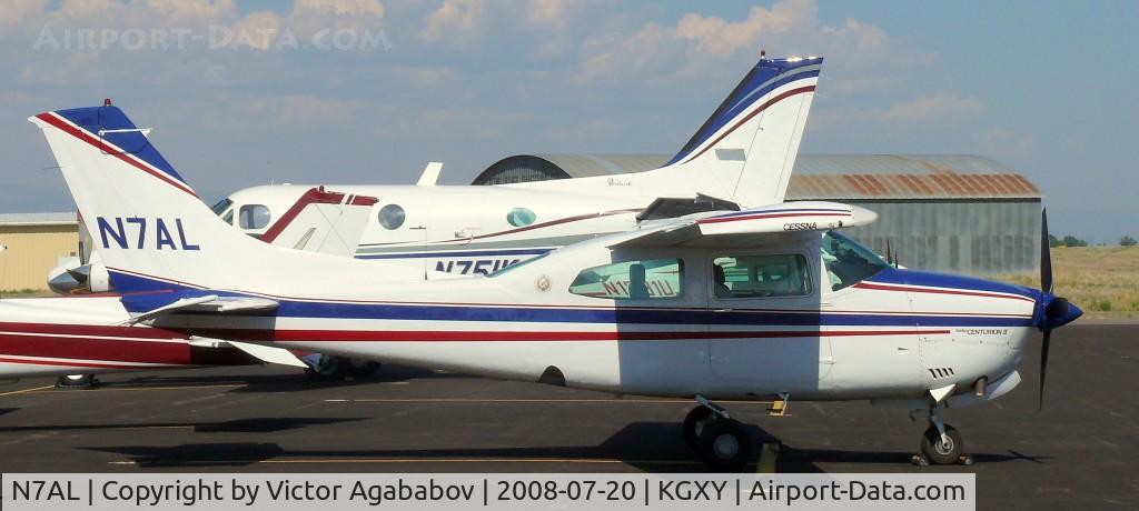 N7AL, Cessna T210N Turbo Centurion C/N 21063261, At Greeley