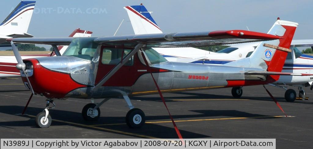 N3989J, 1966 Cessna 150G C/N 15065289, At Greeley