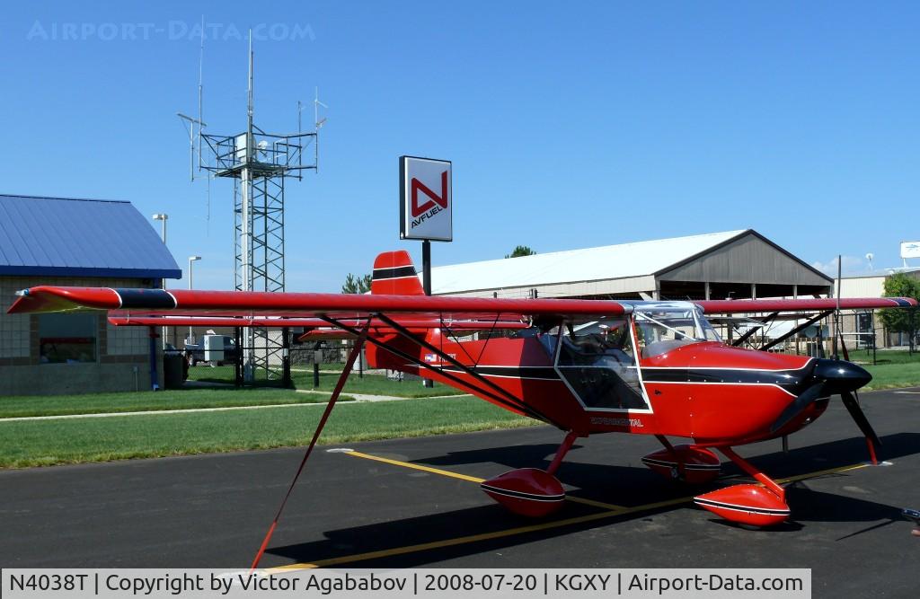 N4038T, Skystar Kitfox Series 7 C/N S70201-003, At Greeley