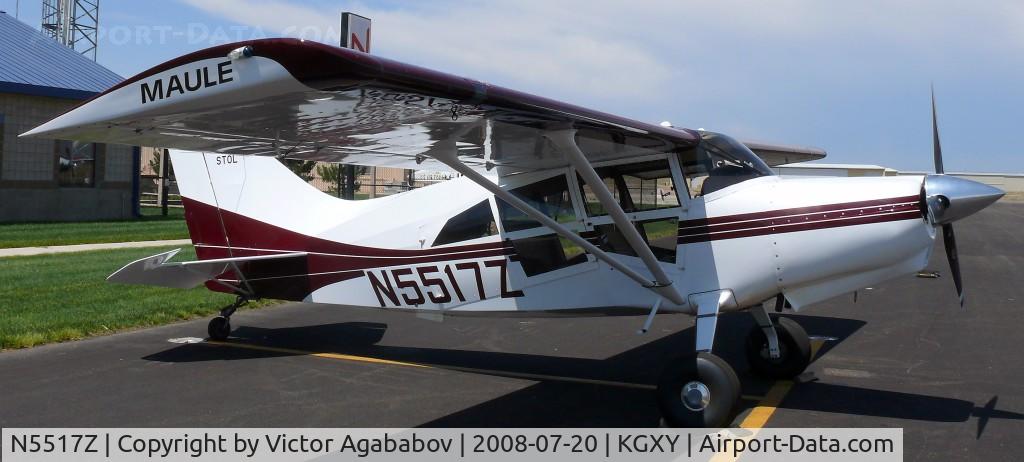 N5517Z, 2002 Maule M-7-235C Orion C/N 25085C, At Greeley