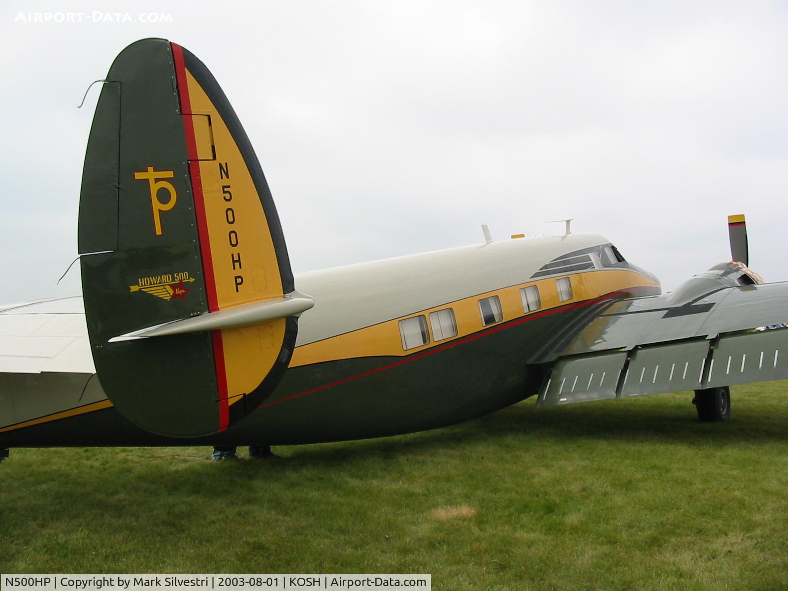N500HP, 1963 Dee Howard Co 500 C/N 500-105, Oshkosh 2003