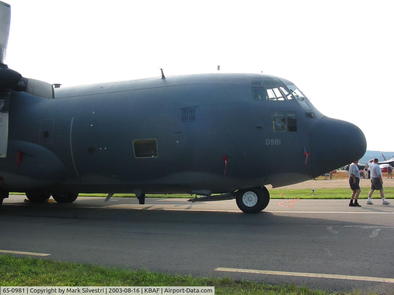65-0981, 1965 Lockheed HC-130P Hercules C/N 382-4133, Westfield, MA 2003