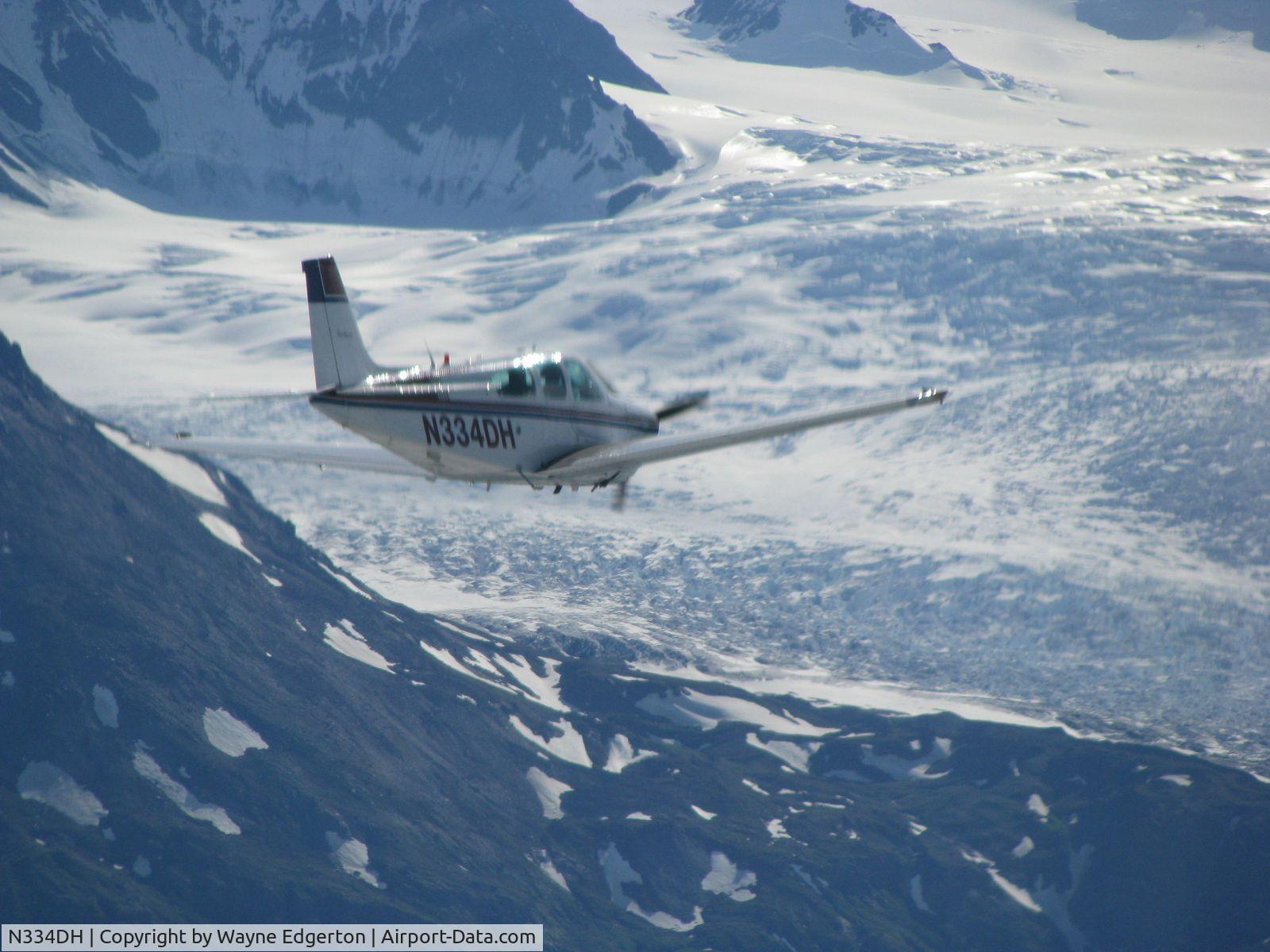 N334DH, 1975 Beech F33A Bonanza C/N CE-625, Icy Bay Alaska