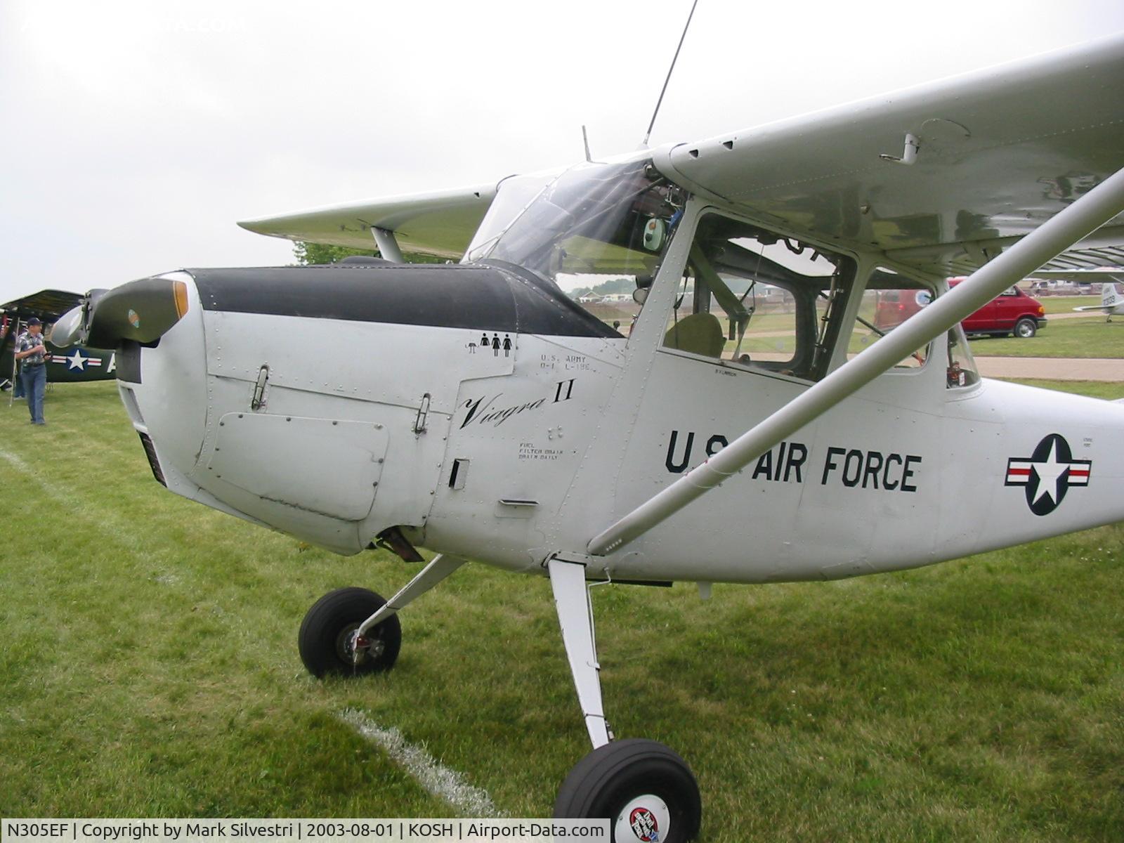 N305EF, Cessna L-19E Bird Dog C/N 24576, Oshkosh 2003