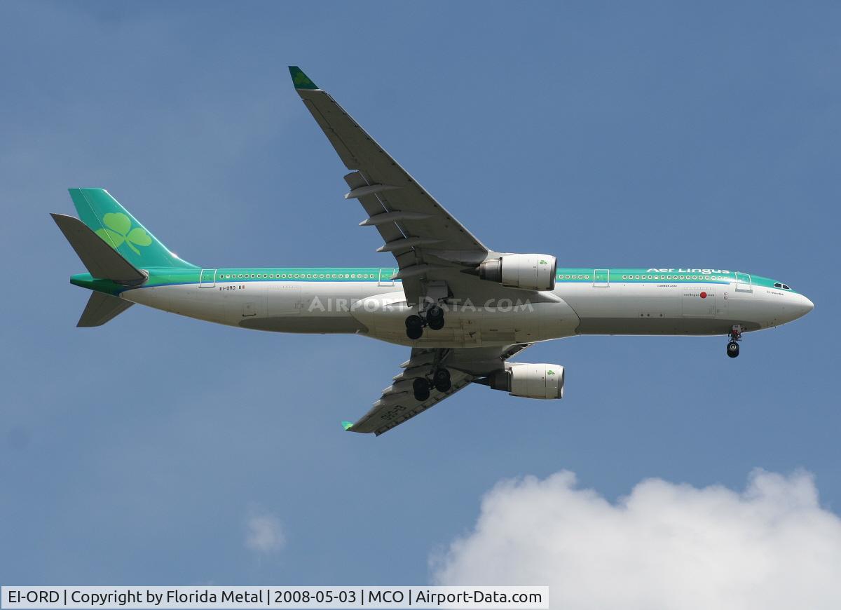 EI-ORD, Airbus A330-301 C/N 059, Aer Lingus A330-300 arriving from DUB