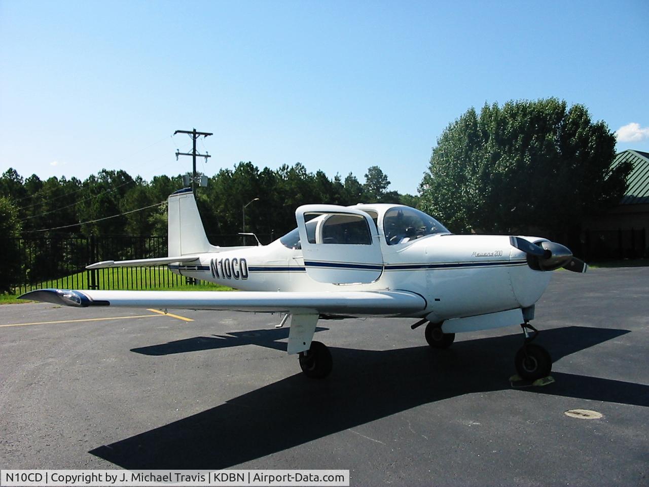 N10CD, 1966 Aero Commander 200D C/N 304, Meyers 200 in Dublin, Georgia.