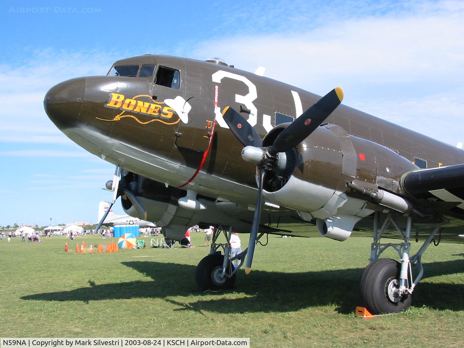 N59NA, 1942 Douglas C-47 Dakota 4 C/N 9043, Schenectady 2003