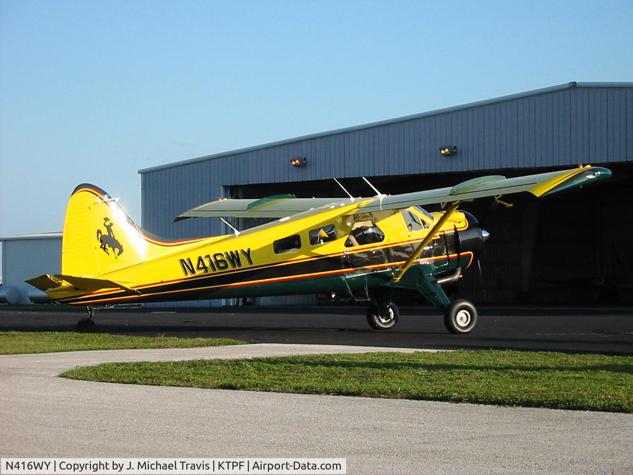N416WY, 1960 De Havilland Canada DHC-2 C/N 1453, DHC-2 at KTPF.
