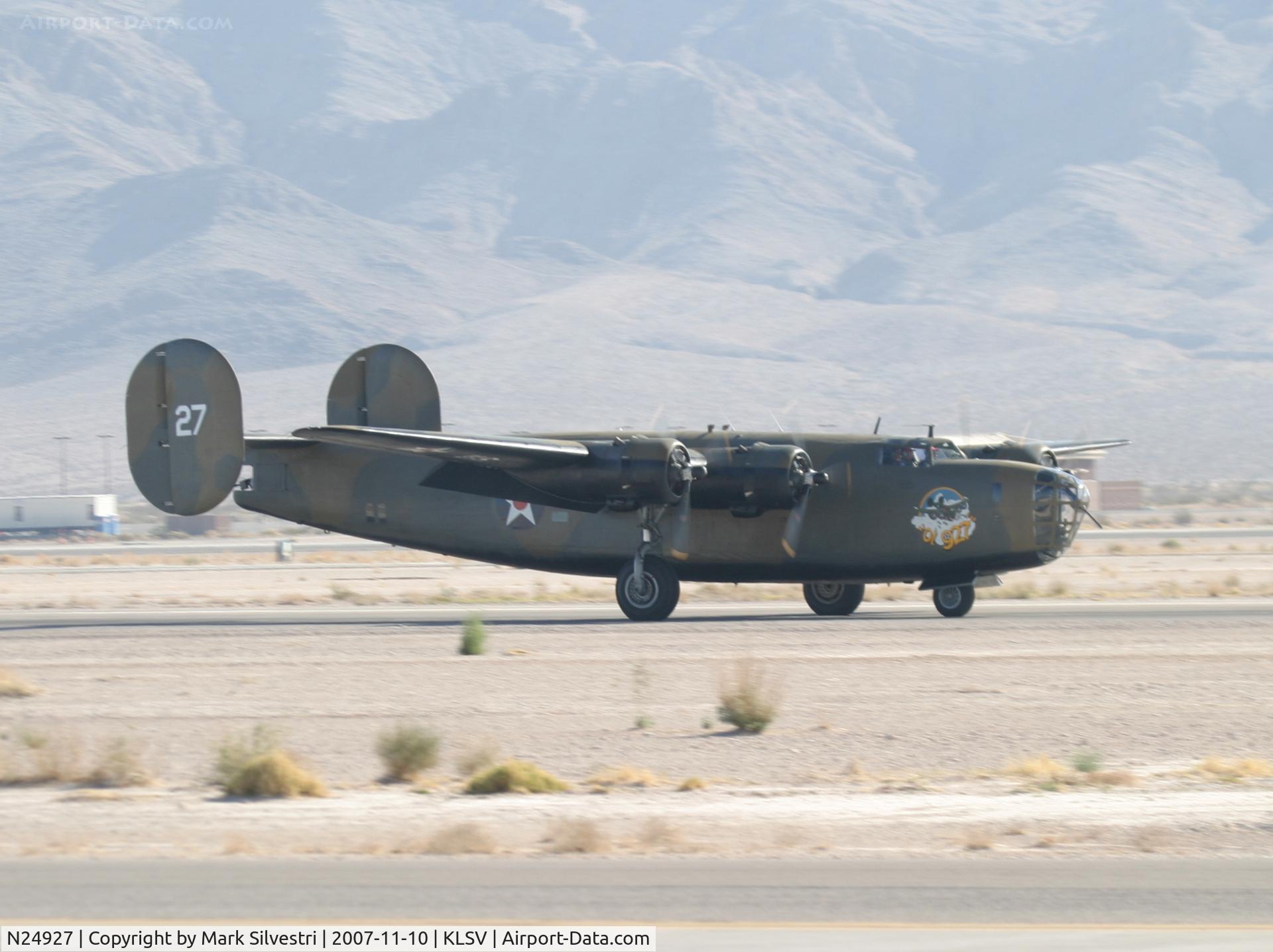 N24927, 1940 Consolidated Vultee RLB30 (B-24) C/N 18, Nellis 2007