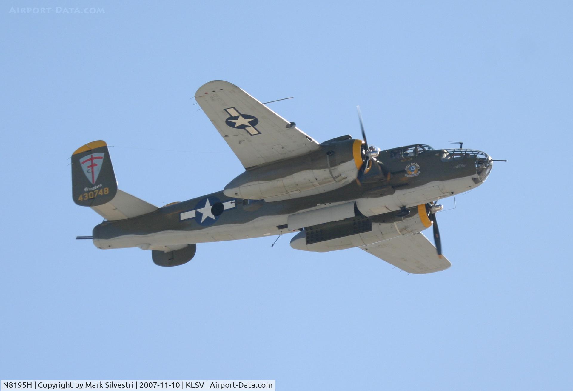 N8195H, 1944 North American TB-25N Mitchell C/N 108-34023 (44-30748), Nellis 2007