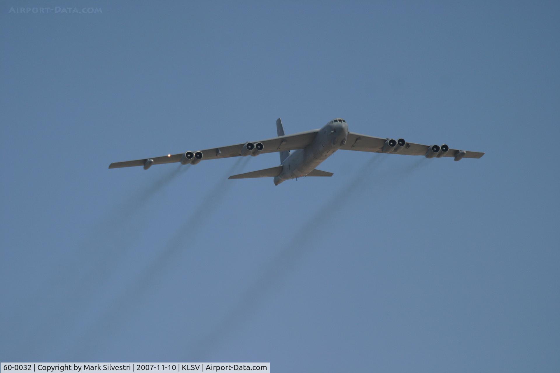 60-0032, 1960 Boeing B-52H Stratofortress C/N 464397, Nellis 2007