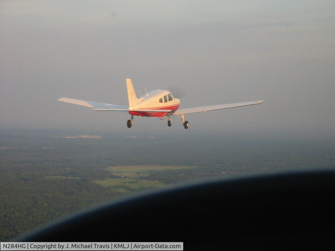 N284HG, 1995 Piper PA-28-161 C/N 2842009, Good times with N284HG.  Formation flight over KMLJ. Photo taken from N721HG.