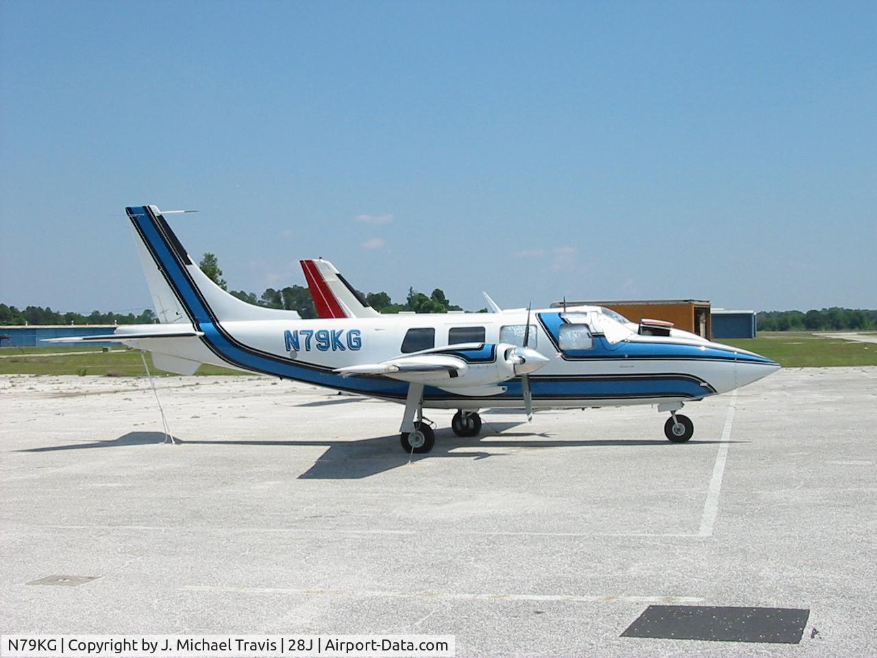 N79KG, 1979 Piper Aerostar 601P C/N 61P05617963242, Aerostar 601 at 28J.