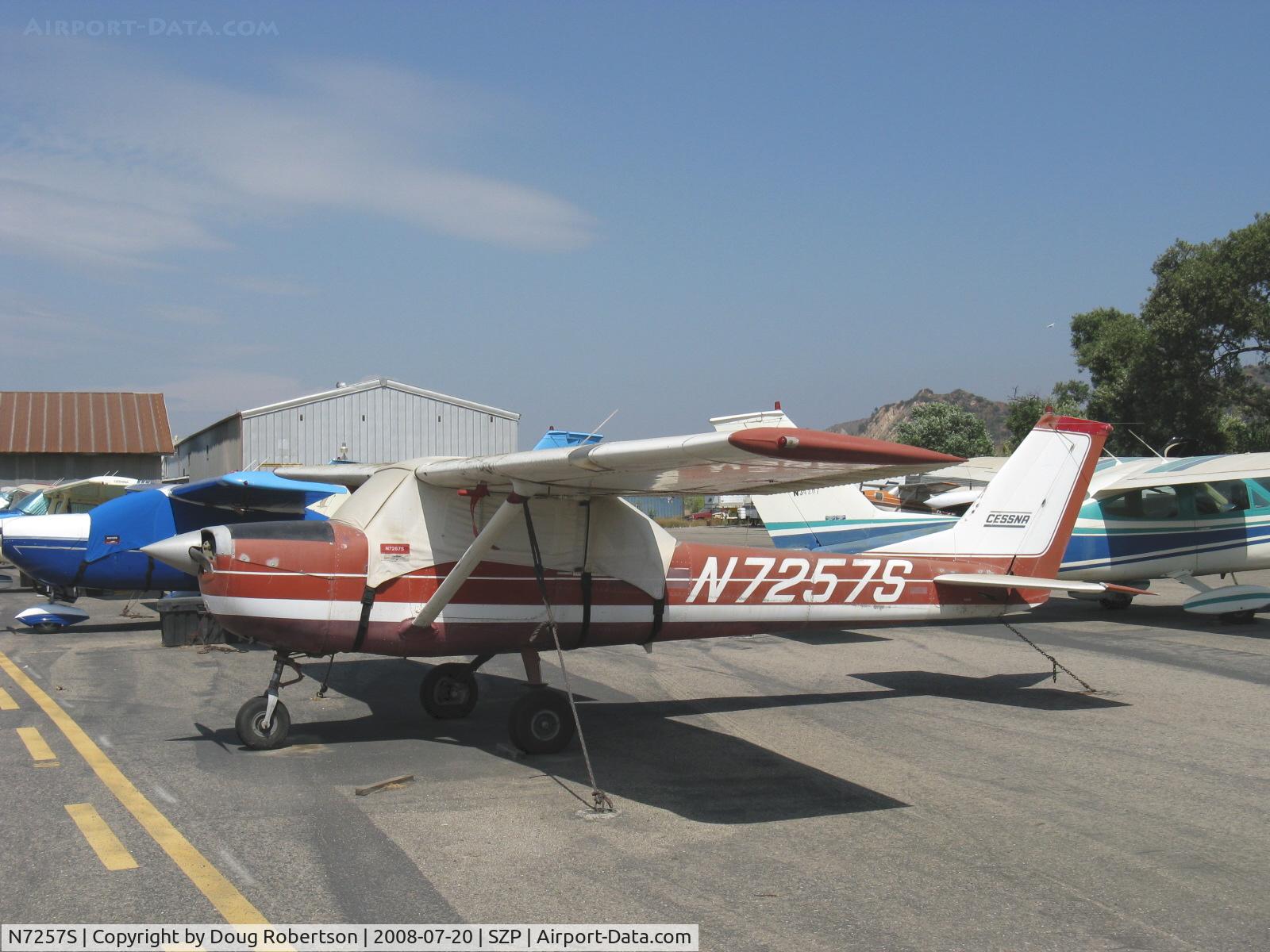 N7257S, 1967 Cessna 150H C/N 15067957, 1967 Cessna 150H, Continental O-200 100 Hp