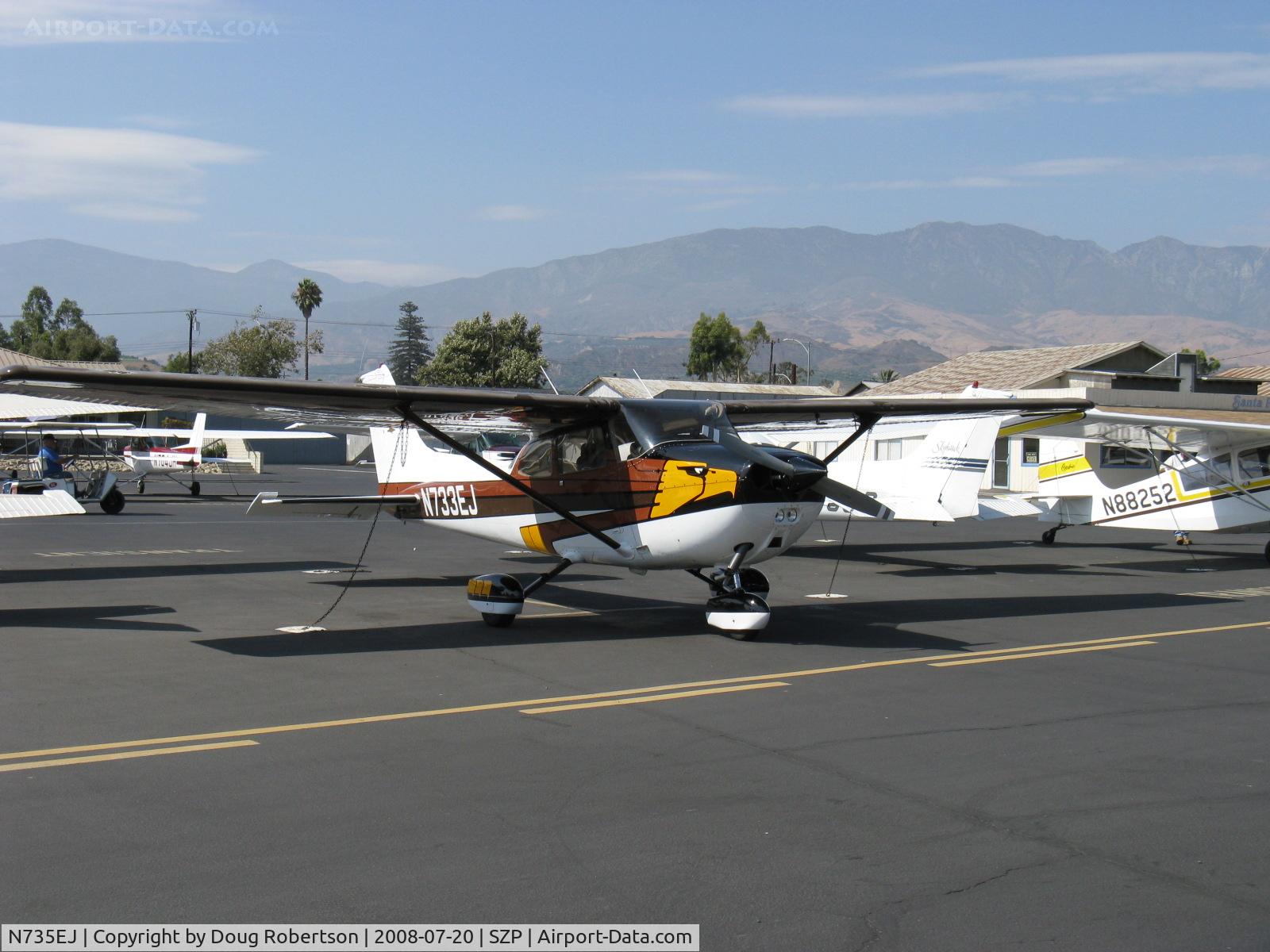 N735EJ, 1977 Cessna 182Q Skylane C/N 18265363, 1977 Cessna 182Q SKYLANE, Continental O-470-U 230 Hp