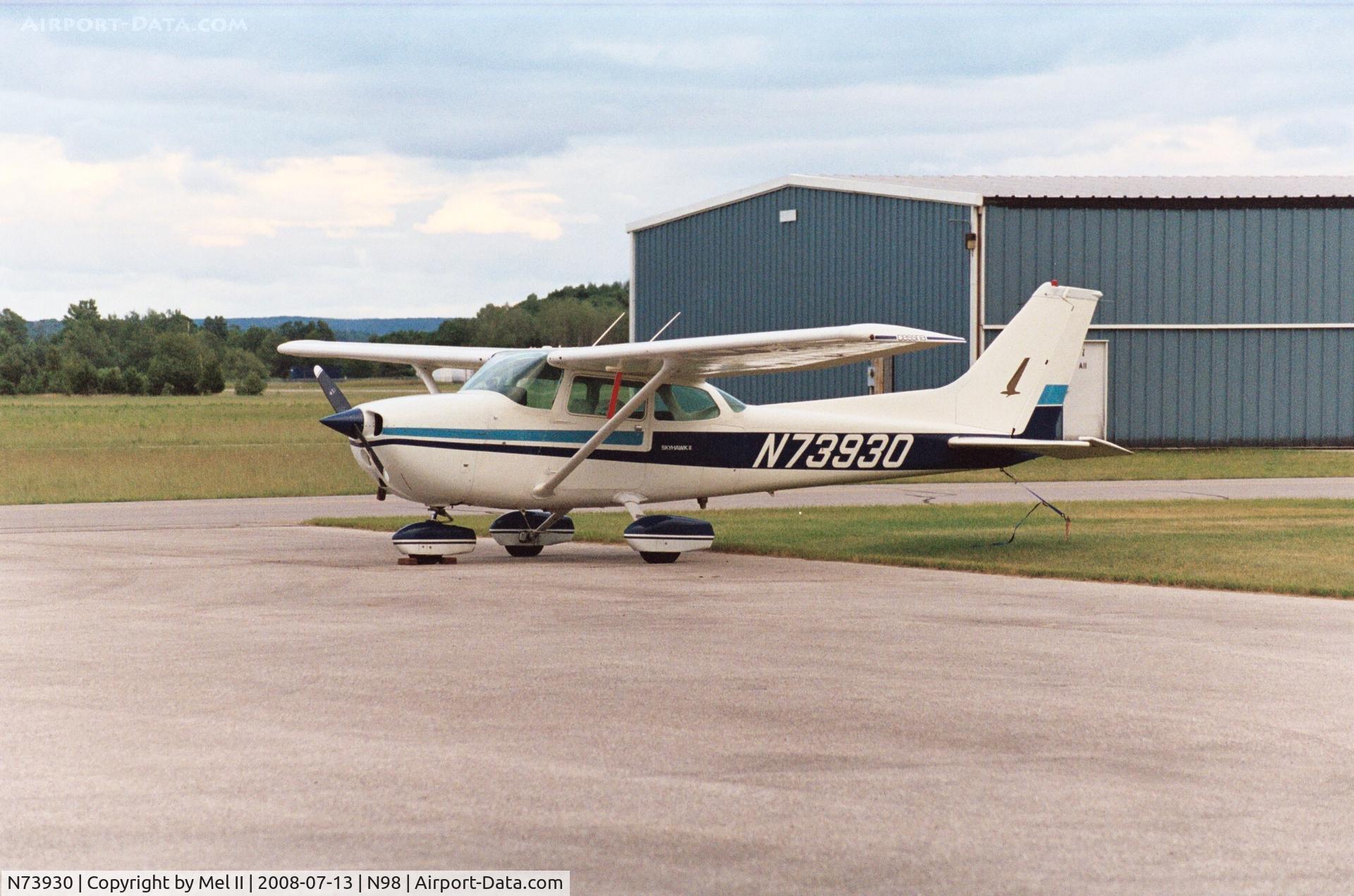 N73930, 1976 Cessna 172N C/N 17267754, Parked @ Boyne City Municipal Airport (N98)
